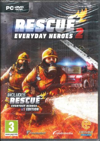 Rescue 2 & Everyday Heroes US, Fire Fighting Simulation, PC Simulator Sim Game