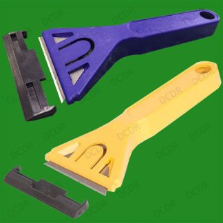 5x Window Scraper; Removes Paint, Ice, Stickers, Labels, Caulk From Tiles, Glass