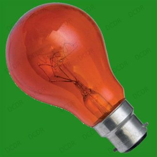 8x 40W Red Fireglow GLS LIGHT BULBS, BROODER INCUBATOR, BC, B22 Lamps REPTILES