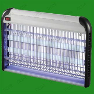 20W Industrial UV Electric Insect Killer 2x10W Restaurant Fly Bug Killer Zapper