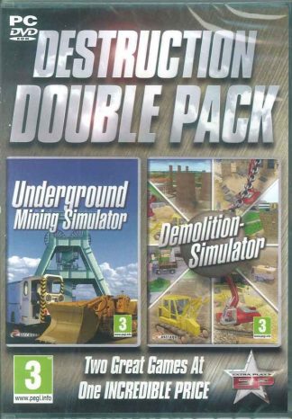 Destruction Double Pack, Underground Mining & Demolition Simulator, PC Sim Games
