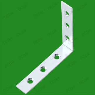 100x 100mm 4" Corner Braces L Shaped, Right Angle Support Fixing Repair Brackets