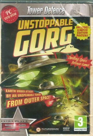 Unstoppable Gorg, Alien Space Invaders, Invasion, Tower Defence PC Game, NEW