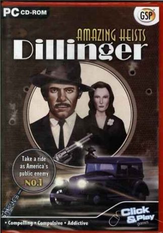 Amazing Heists, Dillinger, PC Hidden Object game, America's Public Enemy No. 1