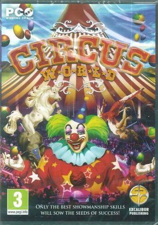 Circus World Simulator, Acrobats, Clowns, Human Canons to Animals, PC SIM Game