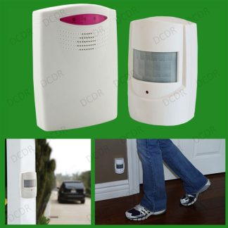 Wireless PIR Motion Sensor Driveway Garage Alert System, Security Intruder Alarm