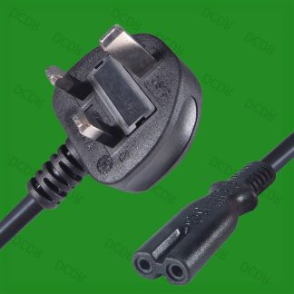 Long 10m 32+ft UK Mains to IEC Figure 8 C7 Power Cable Laptop PS4 XBOX Cord Lead