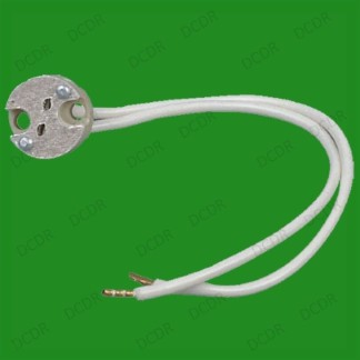 100x MR16 GU5.3 Ceramic Sockets, Halogen LED Light Bulb Lamp Holder Fitting Base