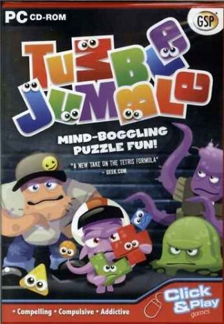 Tumble Jumble, Mind Boggling Fun Puzzle Strategy Game, PC Game, New