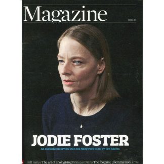 The Observer Magazine: Jodie Foster, Bill Bailey, Princess Diana 10.12.17