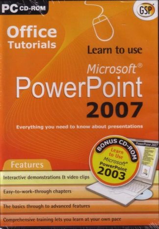 Learn to use Microsoft MS PowerPoint 2007 & 2003 NEW