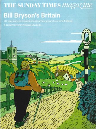 The Sunday Times Magazine: Bill Bryson's Book About Britain, Travelling 27.9.15