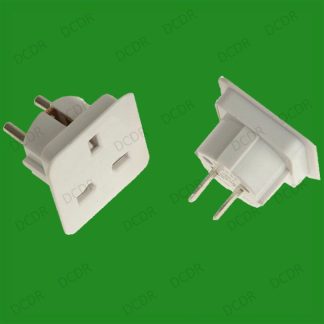 UK Worldwide Travel Adaptor Set, 3 Pin UK to Europe USA Australia & Asia Sockets