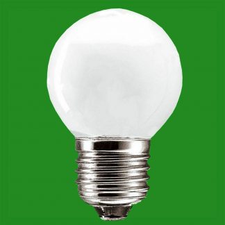 10x 60W Opal Round Golf Ball Dimmable ES E27 Edison Screw Light Bulb Lamp