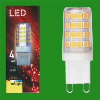 4W LED 2700K Warm White G9 Capsule Light Bulb Lamp