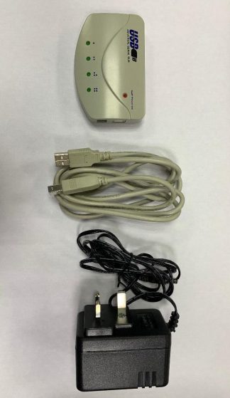 4 Port Self Powered USB HID Rev 1.1 Hub Splitter PC & iMac Adapter