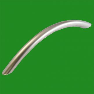 10x Matt Nickel Arch Bow Shape Door Pull Handle Cabinet, Draw, Wardrobe 160mm