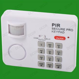 Wireless PIR Motion Sensor Burglar intruder Alarm, Security Pad Home Shed Garage