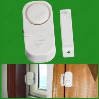 2x Wireless Door & Window Entry Alarm Set, Home Office, Burglary Security Sensor