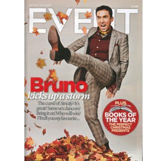 Event Magazine: Piers Morgan, Bruno Tonioli, Tom Parker 25.11.18