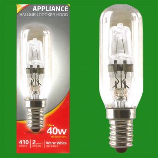 6x 30W (=40W) Halogen Pygmy Cooker Appliance SES E14 Edison Screw Light Bulb