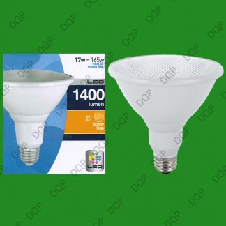 4x 17W (=165W) PAR38 LED Ultra Low Energy Spot Light Bulbs ES E27 Security Lamp