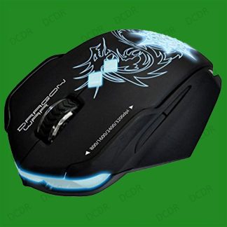 Chaos G7 USB Gaming Laser Mouse With Mouse Mat, 3200dpi, 9 Programmable Buttons