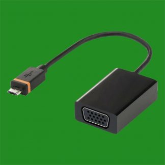 Micro-USB SlimPort to VGA Adaptor Display HD 1080p HDCP 1.3 Compliant Android