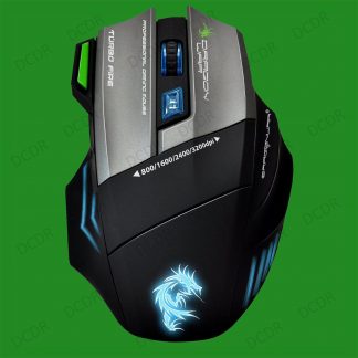 Thor G9 USB Gaming Laser Mouse With Mouse Mat, 3200dpi, 9 Programmable Buttons
