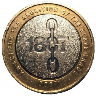 2007 UK £2 Abolition of Slavery Trade 200 Year Anniversary (1807) Two Pound Coin