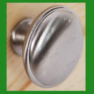 10x 31mm Satin Nickel Effect Ring Cabinet Cupboard Door Handles Drawer Pull Knob