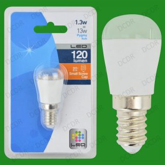 10x 1.3W  LED Pygmy Night Light Ultra Low Energy Bulb, SES E14, Small Screw Lamp