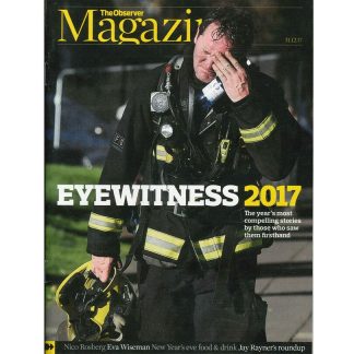 The Observer Magazine: Eyewitnesses, Nico Rosberg, Grenfell Tower, 31.12.17