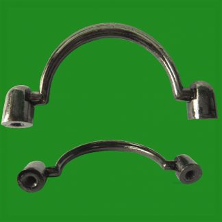 6x 63mm Rustic Iron Effect Cabinet Door Drop Handle Knob Kitchen Drawer Wardrobe