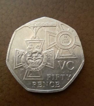 2006 UK 50p Coin RARE VC Victoria Cross 60 Years Since End of WW2 Fifty Pence
