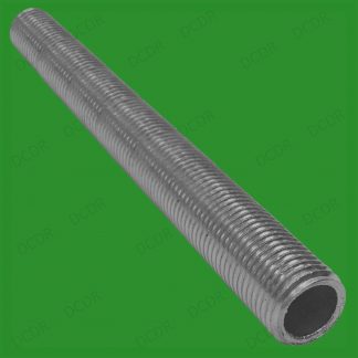 1x M10 500mm x 10mm Allthread Hollow Threaded Rod Tube, Electrical Lamp Socket