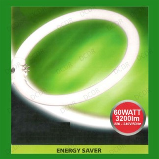 1x 60W G10Q 4 Pin T9 Round 400mm Circular Lamp Fluorescent Tube Ring Light Bulb