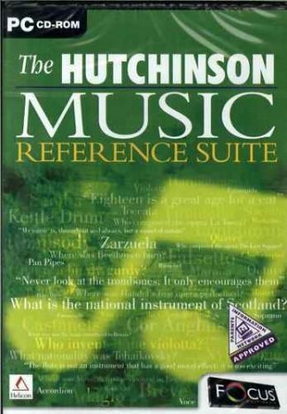 The Hutchinson Music Reference Suite, PC, XP New