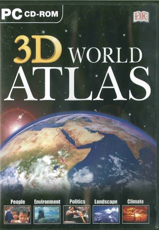 3D World Atlas, Earth, General, Satellite, Physical and Night Modes, Windows