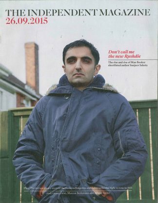 Independent Magazine: Sunjeev Sahota Wins Man Booker Prize Suffragette 29.09.15