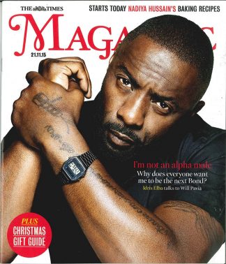 The Times: Idris Elba, Naiyana Garth, Luther, Simon Cowell, Olly Murs 21.11.15