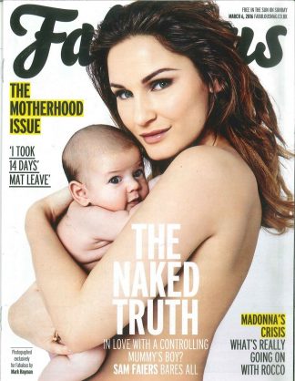 Fabulous: Sam Faiers' Baby, Madonna's Heartbreak, Michelle Collins; March 16