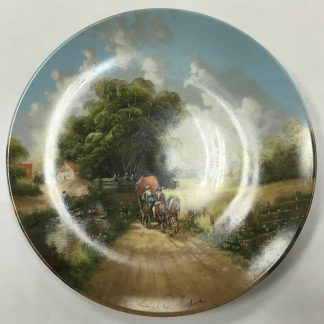 Von Christian Luckel, 1987 Mit Der Rutsche, 140mm Vintage Collectors Plate