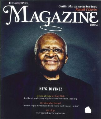 Times Mag: Desmond Tutu Exclusive Interview On Blair, Mandella's Funeral & UKIP