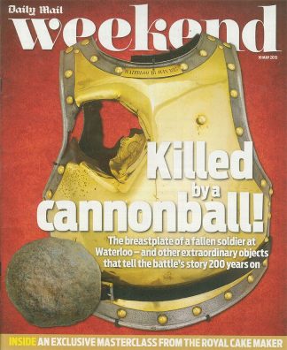 Weekend Mag: Killed By A Cannonball! The Breastplate Of A Fallen Solder 16.5.15