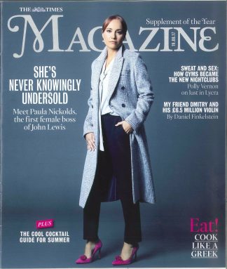 The Times: Paula Nickolds, John Lewis First Female Boss, Driverless Cars Aug 17