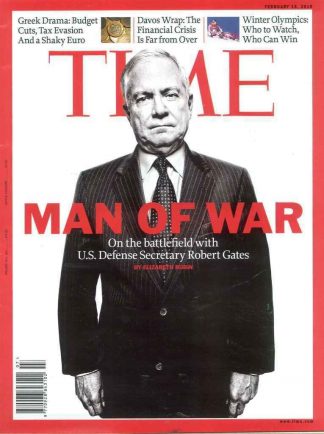 TIME Magazine: Defence Secretary Robert Gates, Greek Economy - February 15 2010