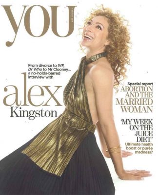 You Magazine: Alex Kingston - A No Holds Barred Interview 10.8.14