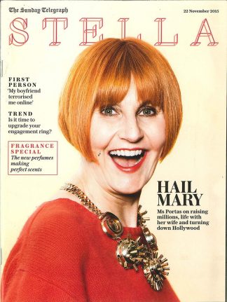 Stella: Mary Portas, Oprah Winfrey, Melanie Rickey, David Cameron, Food 22.11.15