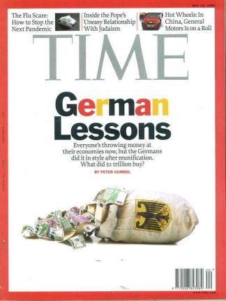 TIME Magazine - German Reunification Stephen Sondheim Pope & Judaism May 18 2009